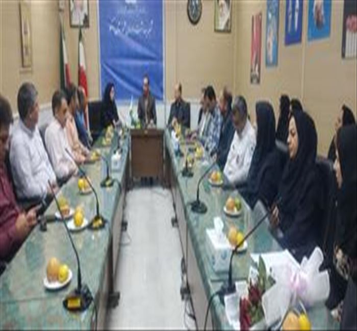 تکریم و معارفه مدیر خدمات پرستاری بیمارستان اسکو